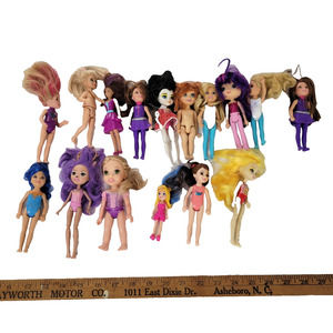 Mattel Barbie Lot of 16 Little Sister Dolls with Other Assorted Dolls